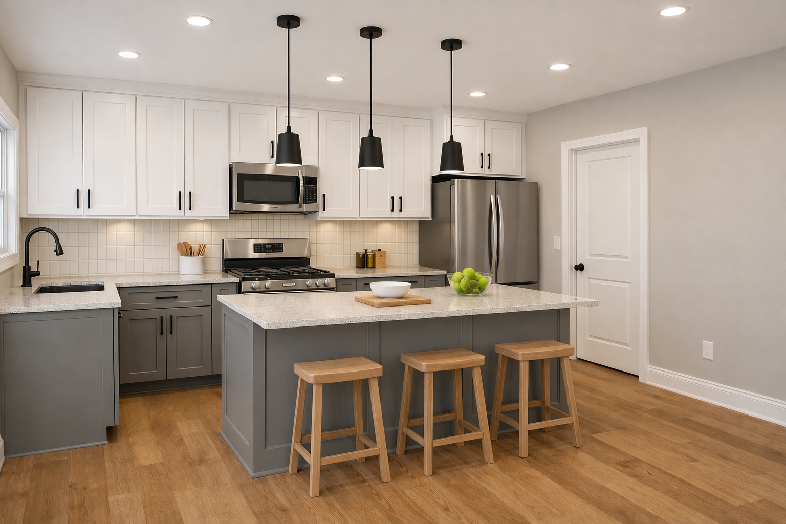 Gray Kitchen